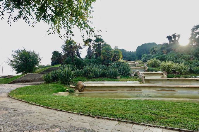 Jardins de Mirador in Montjuic, Barcelona