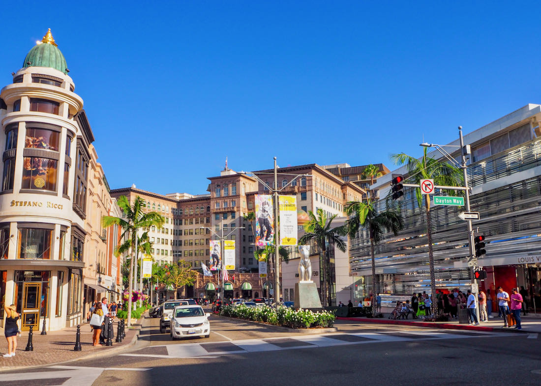 Beverly Center is one of the best places to shop in Los Angeles