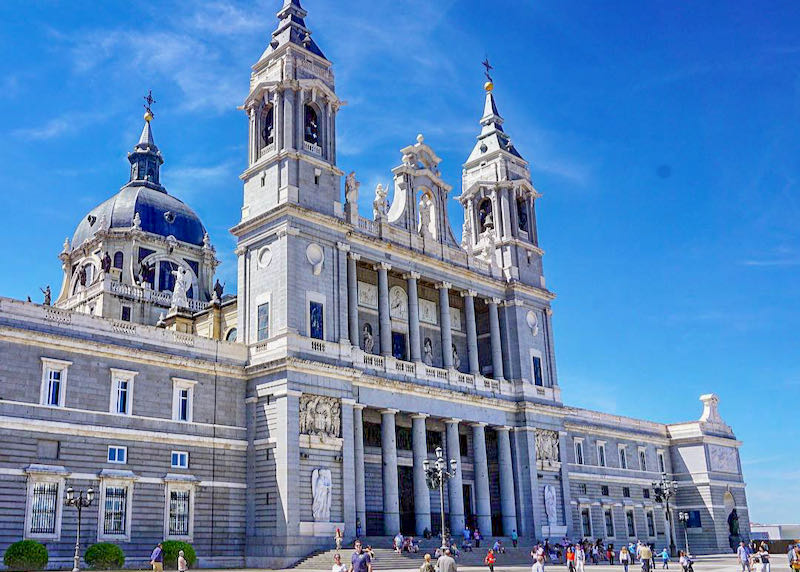 Madrid’s modern cathedral is on the main Viaduct.