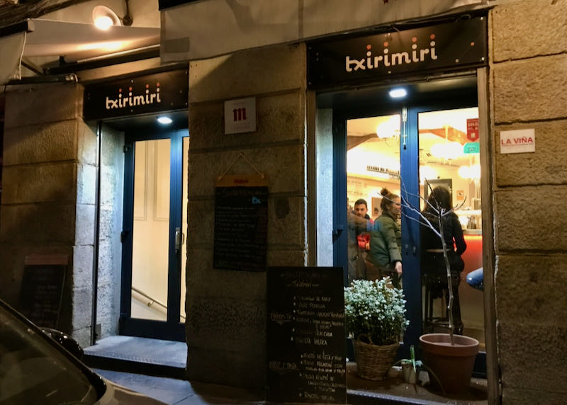 Txirimiri is a good Basque tapas bar.