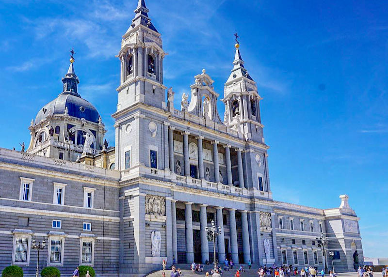 Madrid’s modern cathedral is on the main Viaduct.