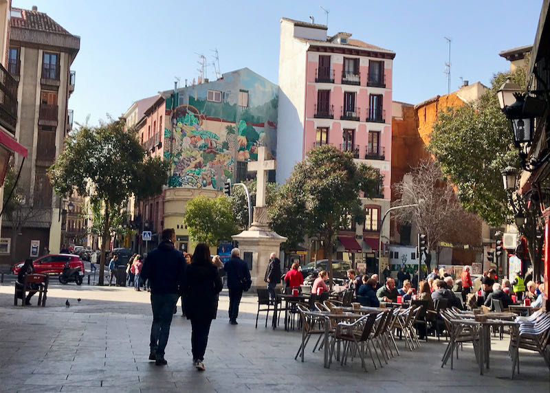 Plaza de Segovia Nueva is a delightful small square.