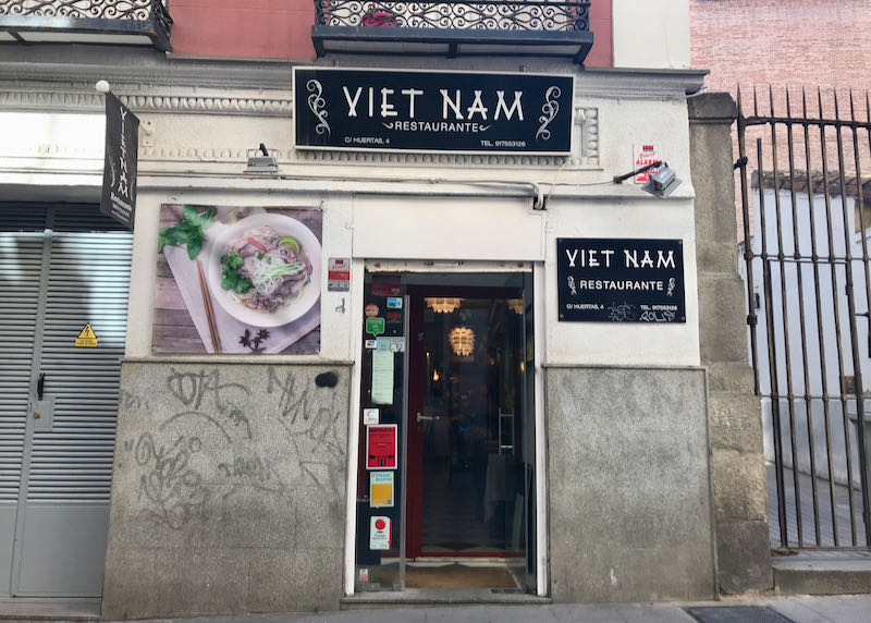 Vietnam serves authentic Vietnamese fare.