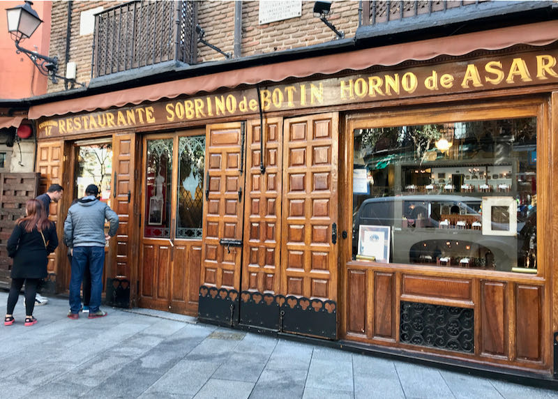 Sobrino del Botín is the world's oldest restaurant.