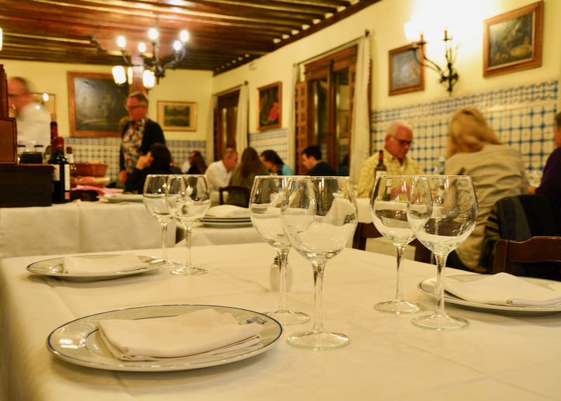 Sobrino del Botín is known for its refined vibe.