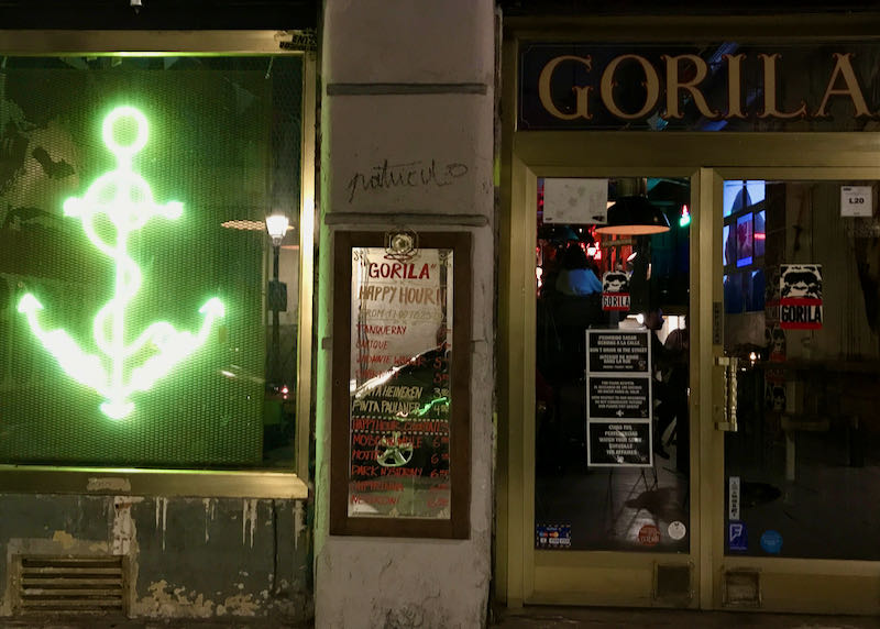 Gorila is a great bar and cafe.