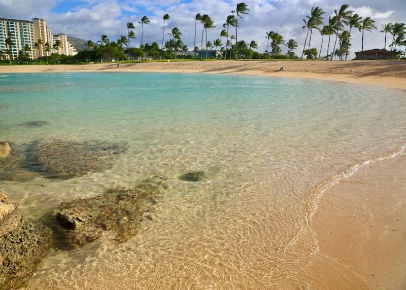 Ko Olina Beach on the Leeward Coast of Oahu, Hawaii