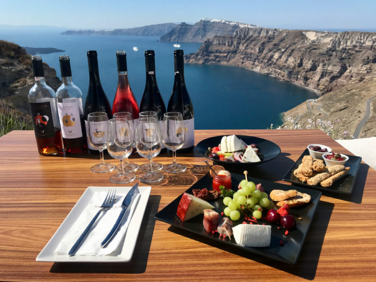 Winery in Santorini Review with Map & Photos
