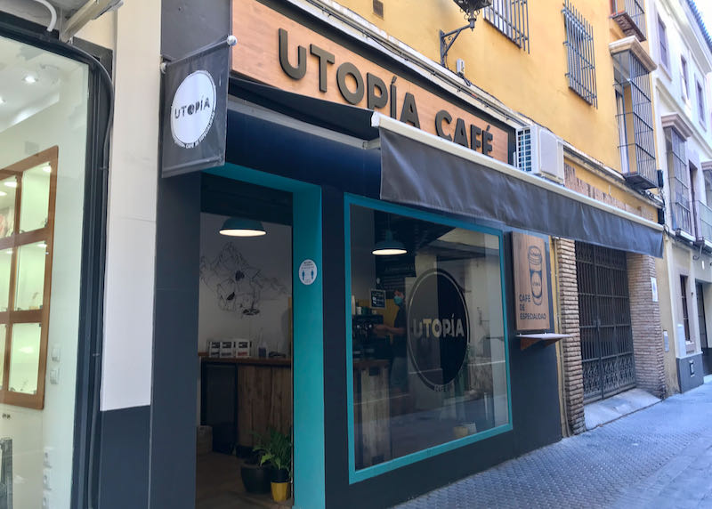 Utopia Café is one of Seville's best coffee roasters.