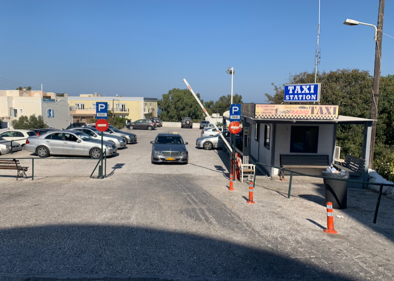 taxi stand