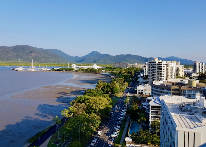 The rooftop bar at Riley is the highest in Cairns.