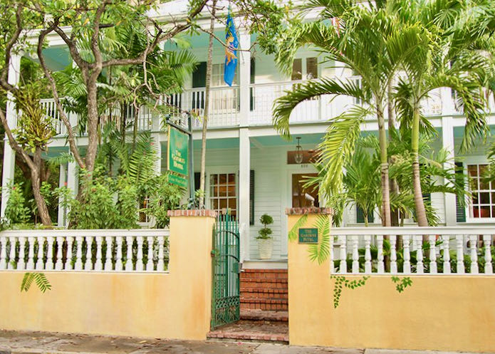 Historic boutique hotel in central Key West.