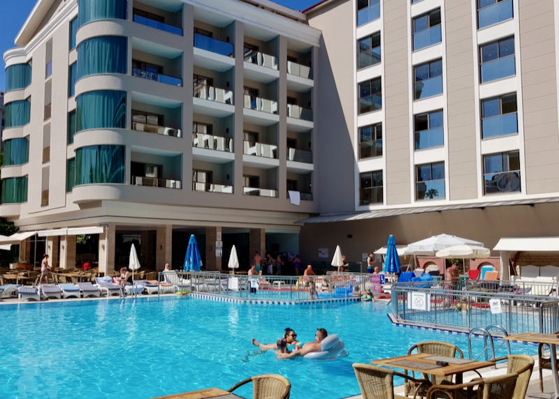 Pasa Beach Hotel in Marmaris, Turkey