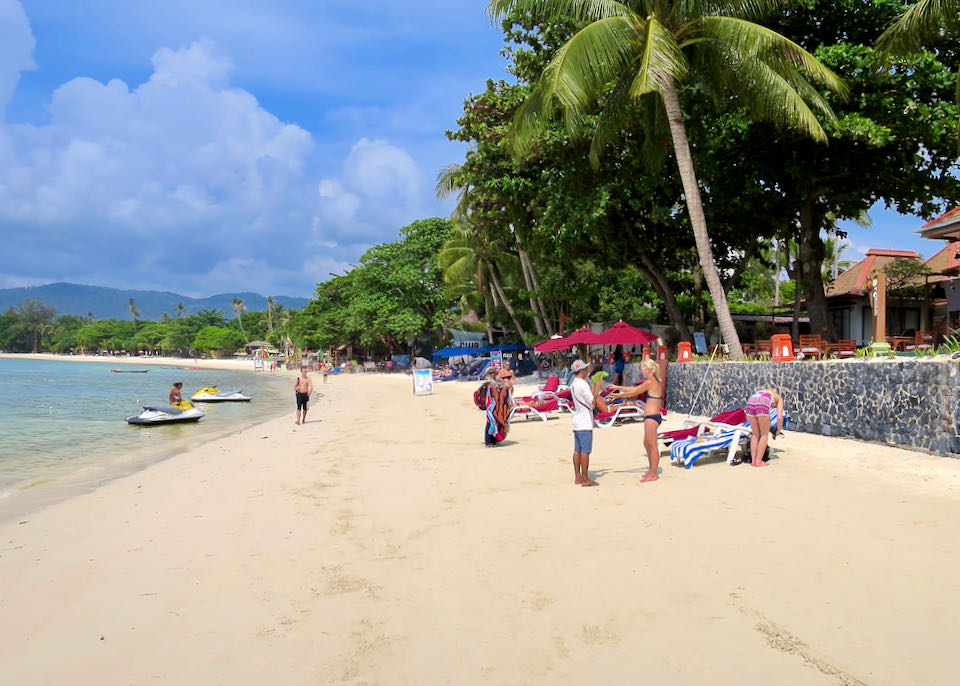 Most popular beach in Koh Samui