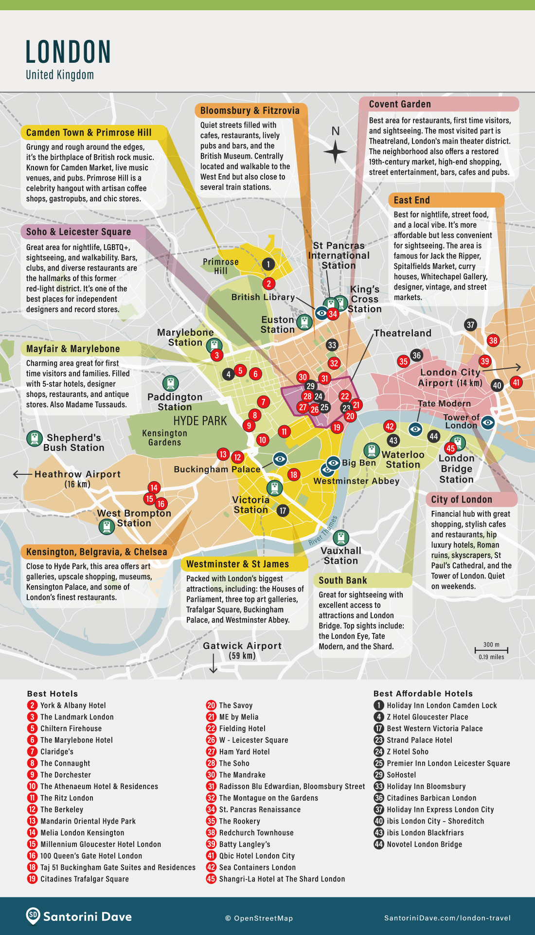 Map Of London Neighborhoods