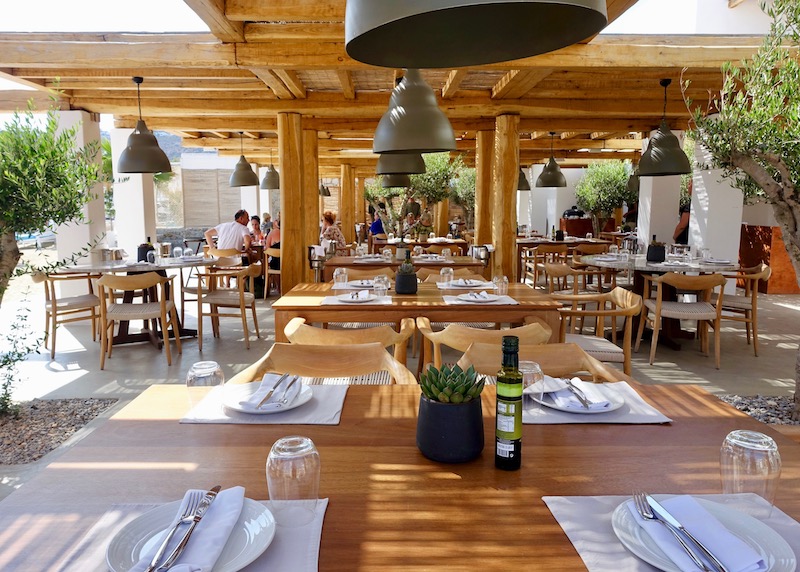 Zingara Restaurant at Branco Mykonos in Platis Gialos