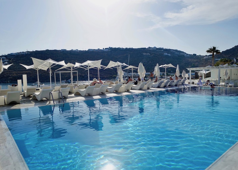 Main pool at Petasos Beach Resort in Platis Gialos