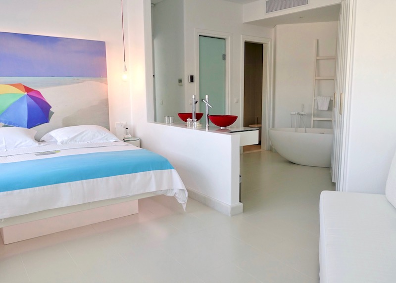 Prince Pool Suite at Petasos Beach Resort in Mykonos.