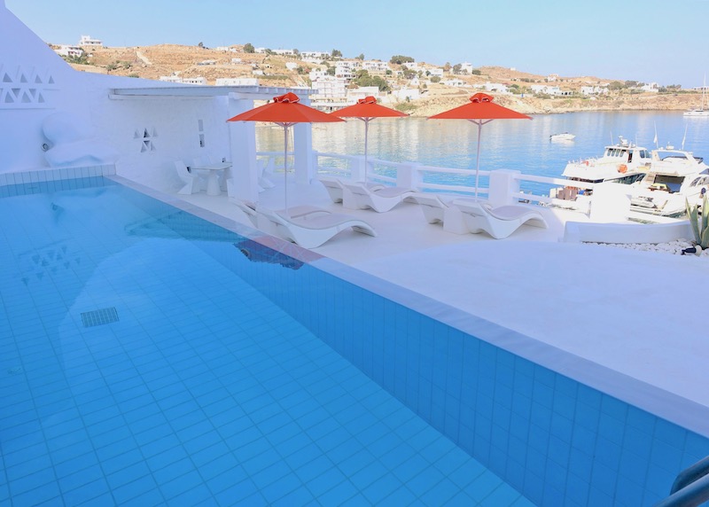 Private Pool Suite at Petasos Beach Resort and Spa in Mykonos