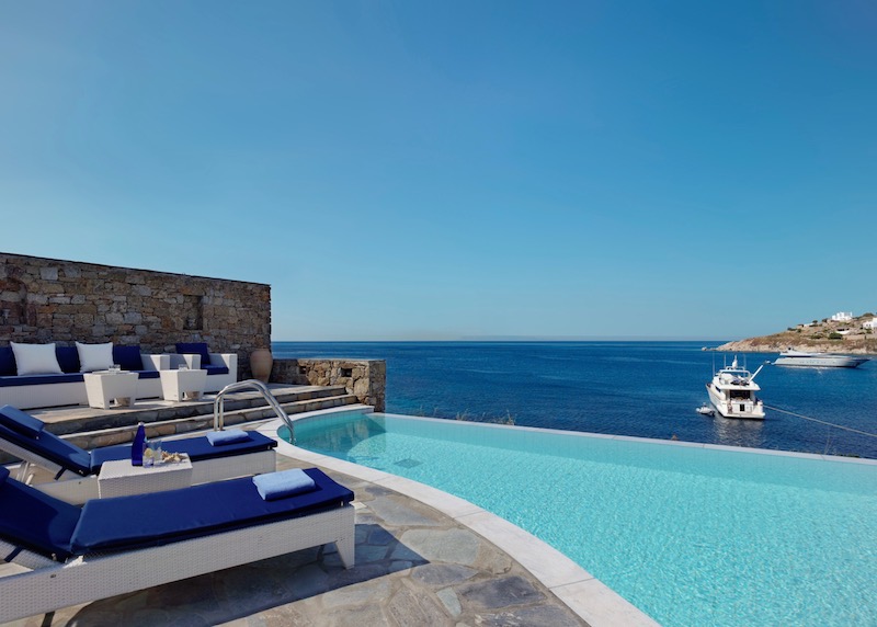 Private Pool Suite at Petasos in Platis Gialos, Mykonos