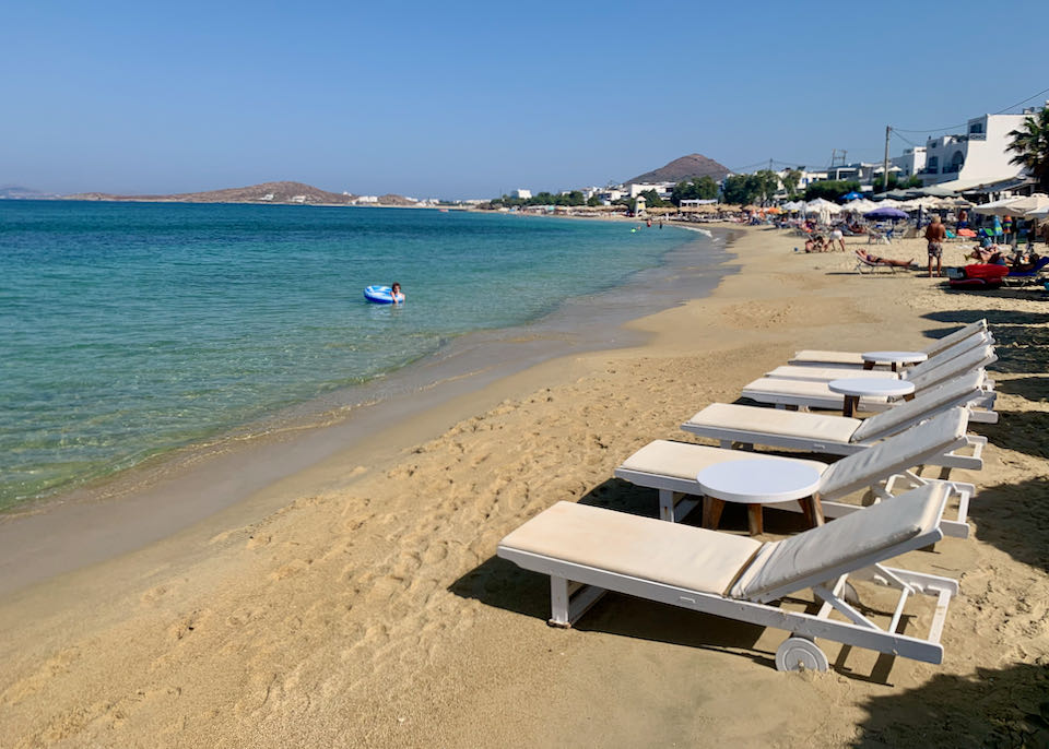 Best beach hotel in Naxos.