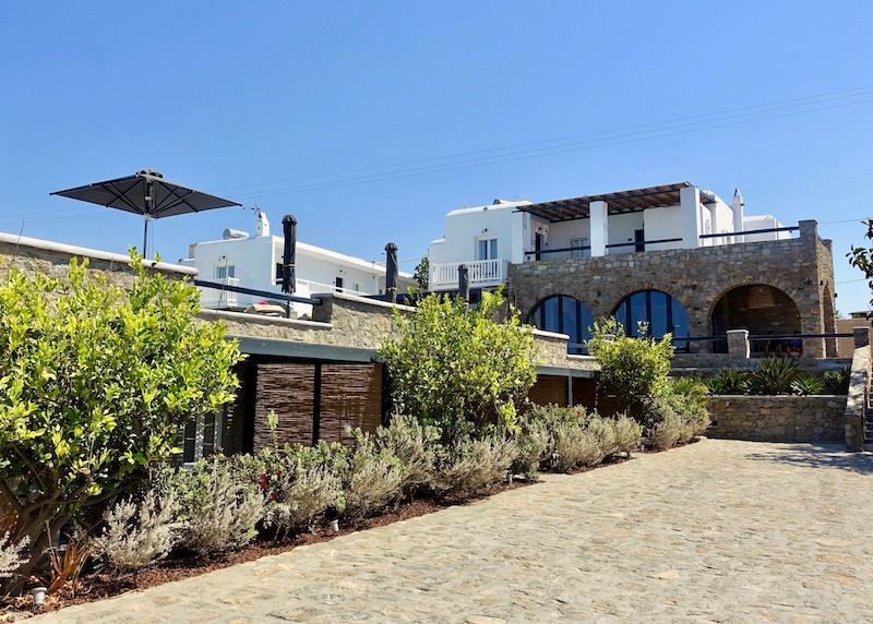 Exterior of My Mykonos Hotel in Mykonos Town