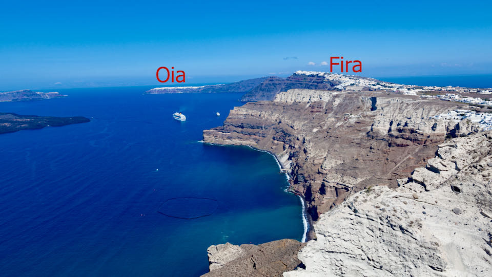 Where to stay and best towns in Santorini