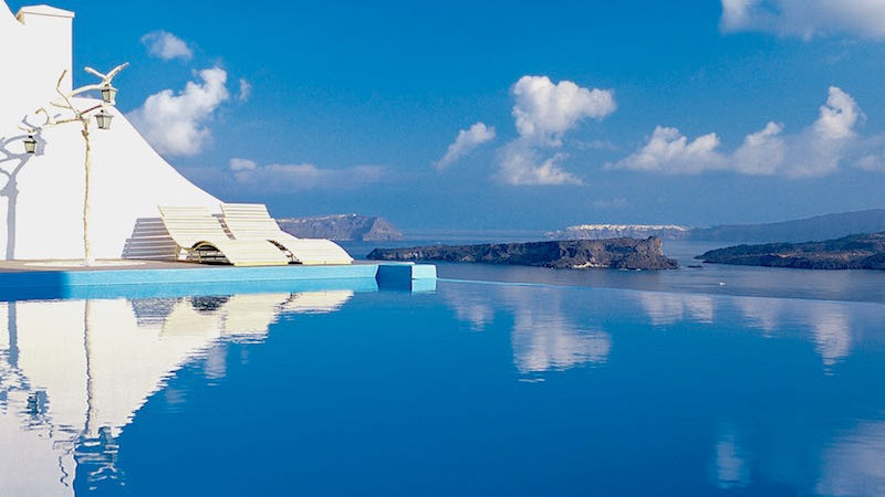 Astarte Suites in Santorini.