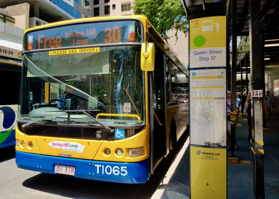 Spring Hill Loop is a free bus service in Brisbane.