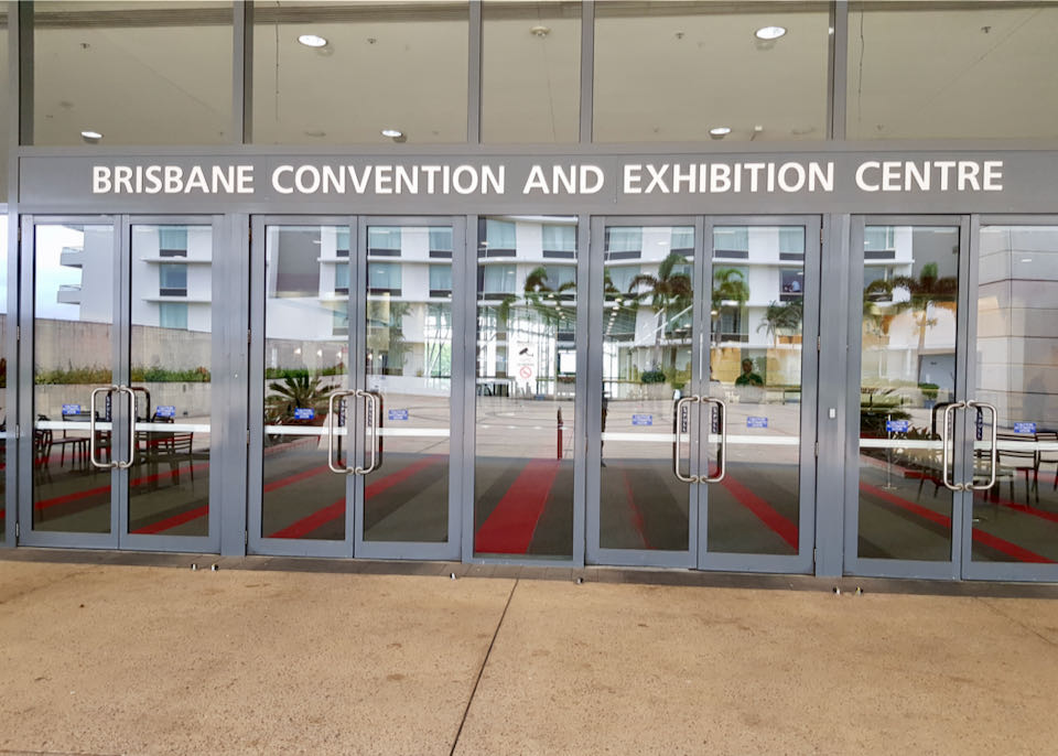 The convention center hosts events through the year.