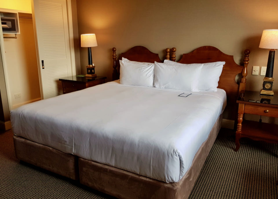 Rooms are elegant and stylish.