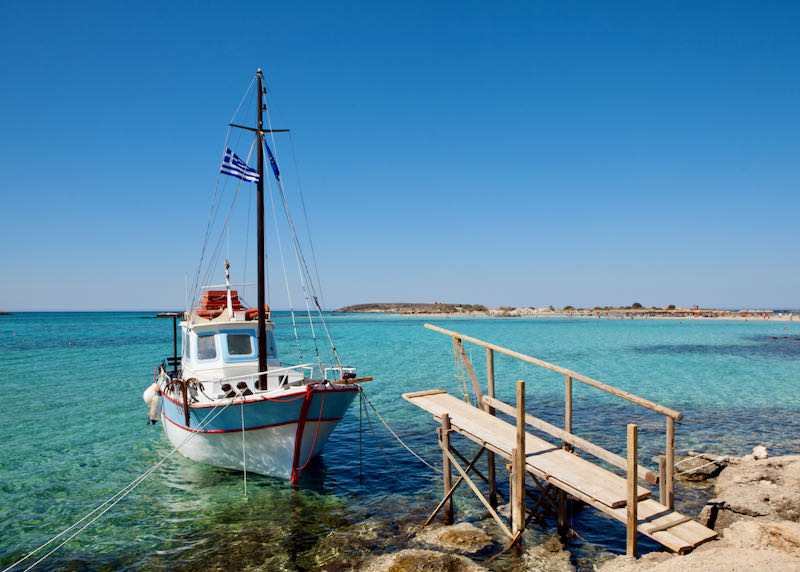 Southcoast Crete with rental car.
