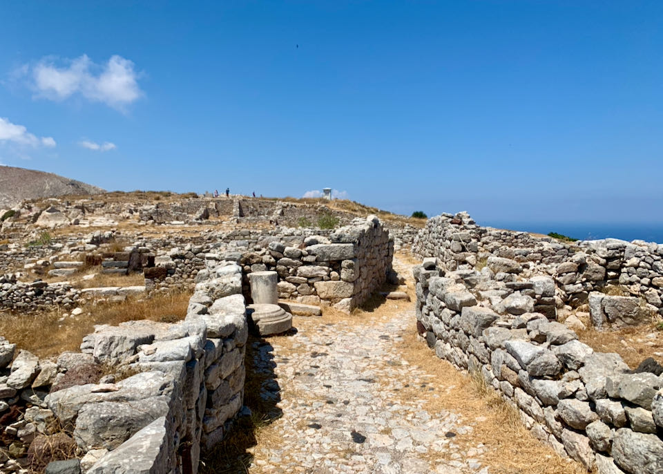 Archaeological Site of Ancient Thera - City Center