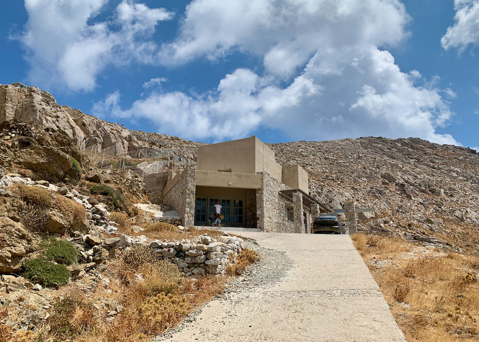 Archaeological Site of Ancient Thera - Entrance