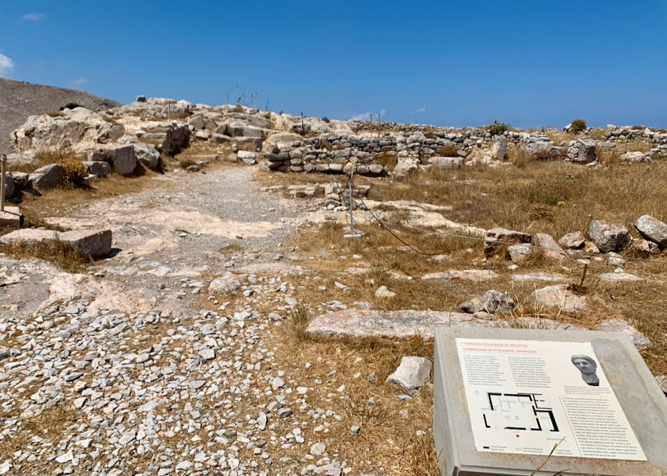 Archaeological Site of Ancient Thera - Gymnasium