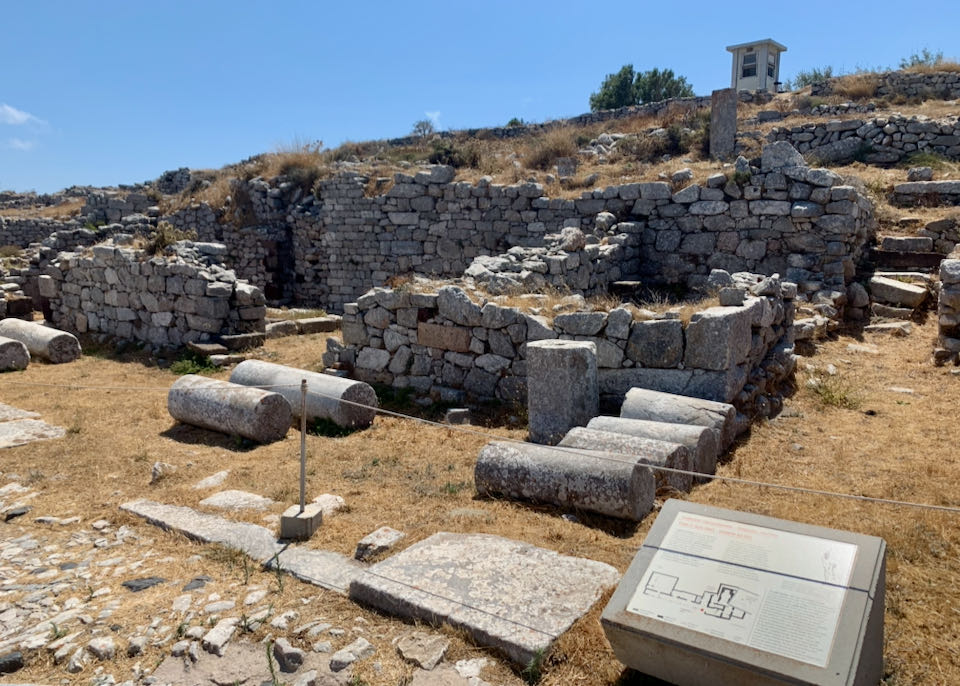 Archaeological Site of Ancient Thera - Roman Baths