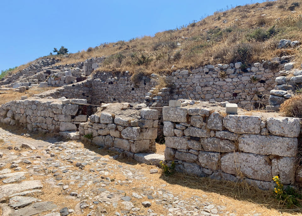 Archaeological Site of Ancient Thera - Ruins