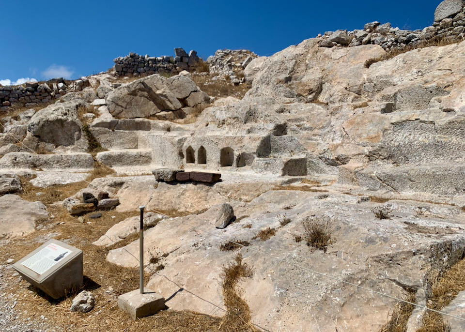 Archaeological Site of Ancient Thera - Sanctuary of Egyptian Gods