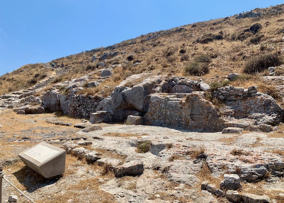 Archaeological Site of Ancient Thera - Temenos of Artemidoros