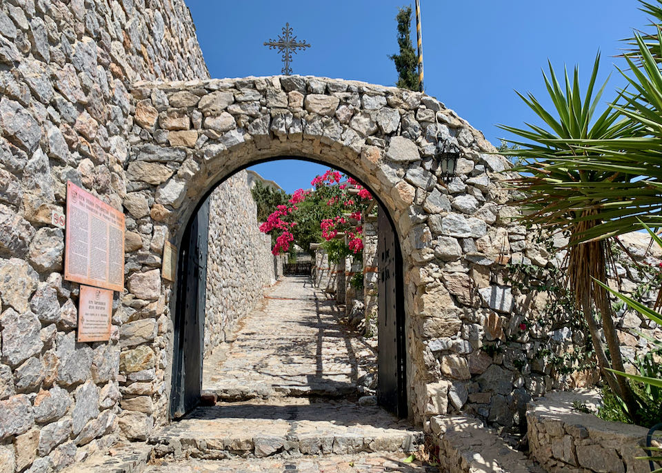 Profitis Ilias Monastery in Pyrgos