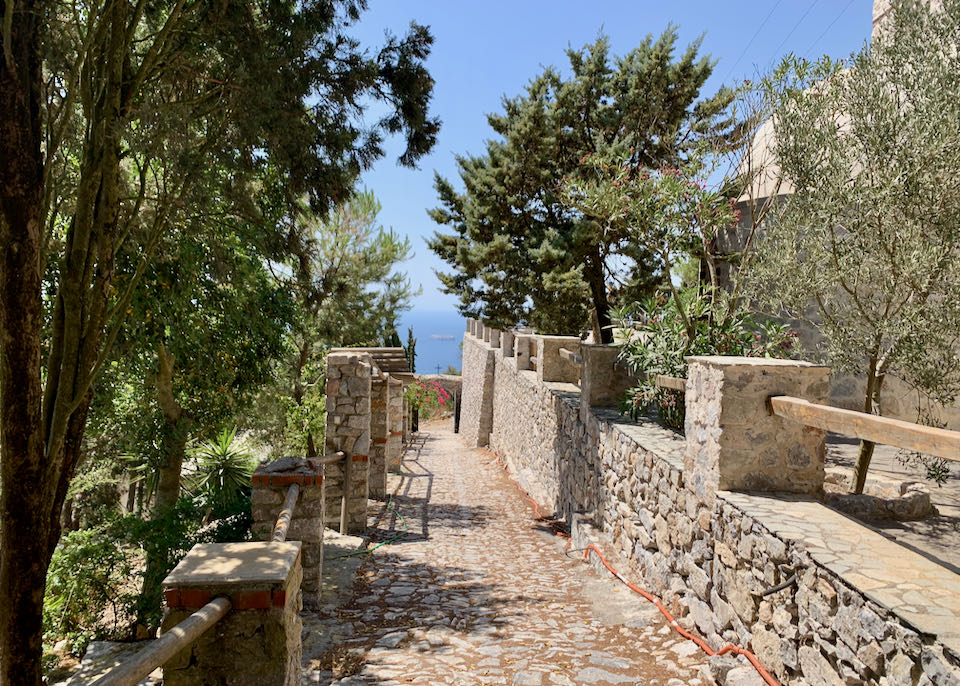 Profitis Ilias Monastery in Pyrgos