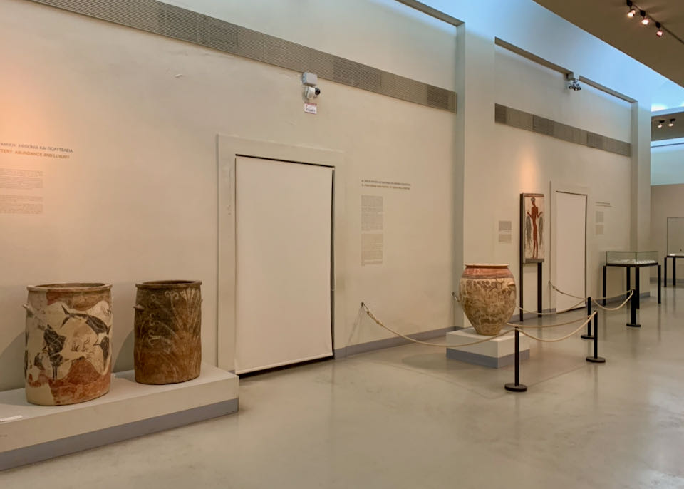 Museum of Prehistoric Thera - Exhibits