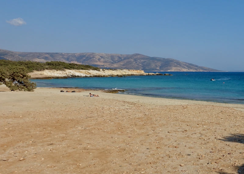 Aliko Beach in Naxos