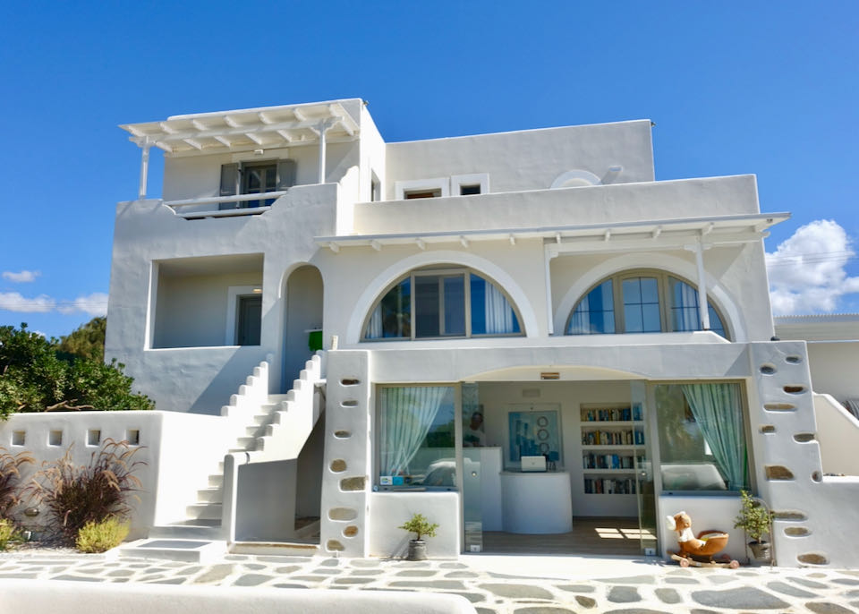 Faros Villa at Aliko Beach in Naxos.