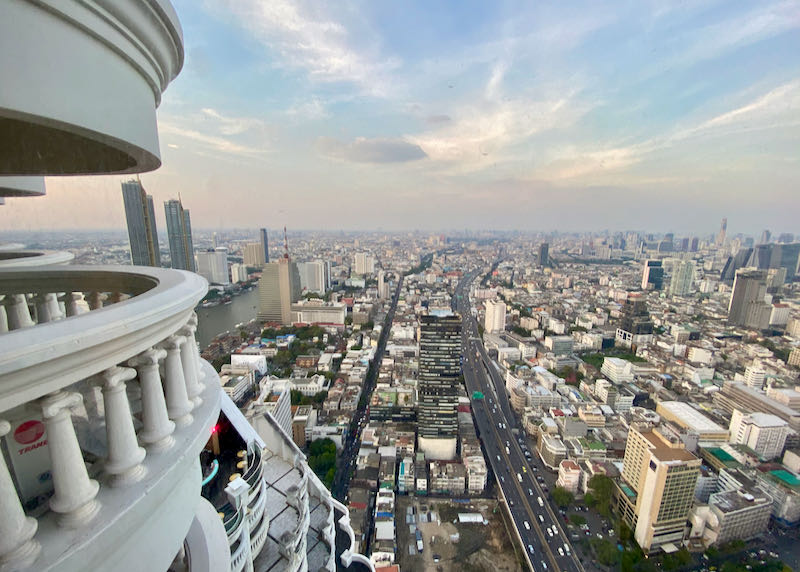 Review of Lebua at State Tower hotel in Bangkok