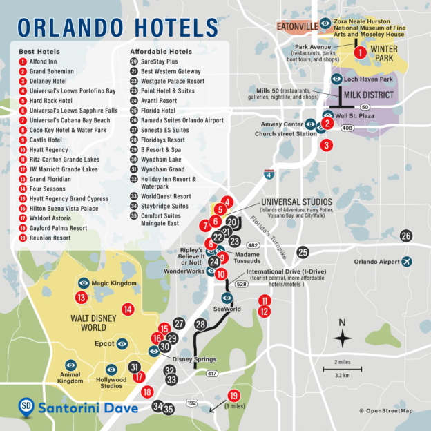 Orlando Hotel Map 624x624 