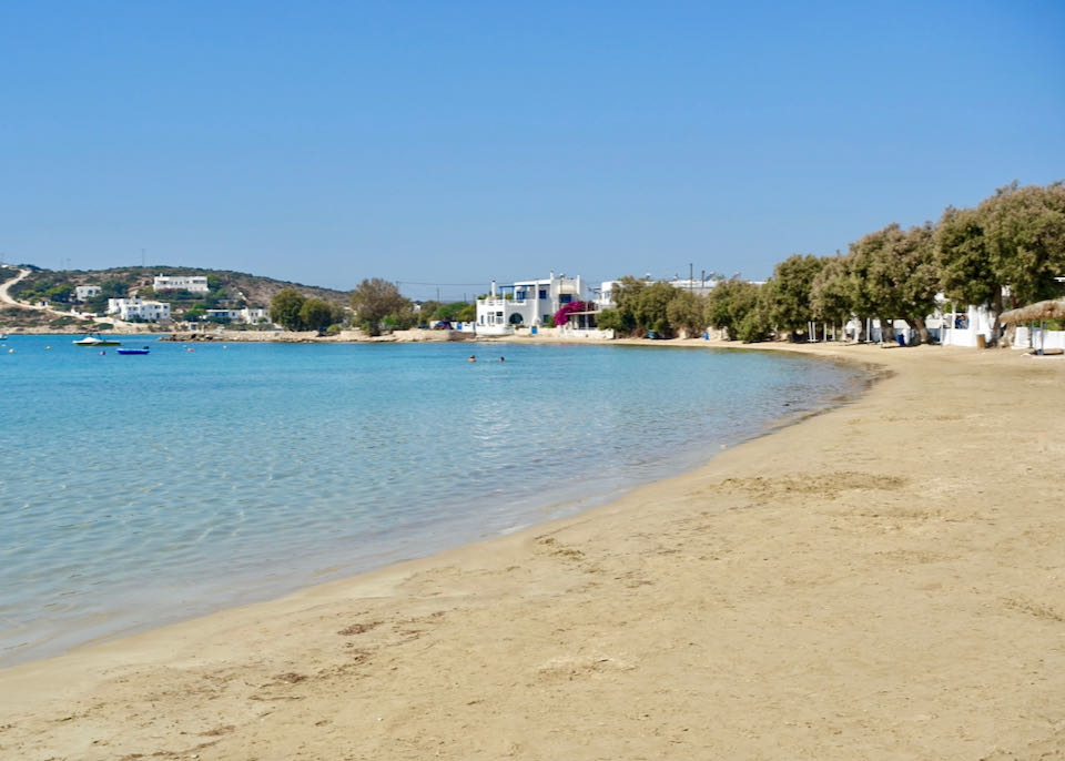 Aliki Beach in Paros