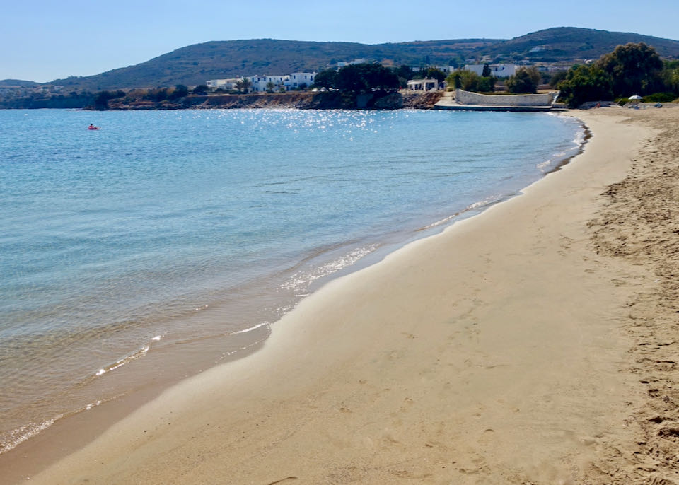 Ambelas Beach in Paros