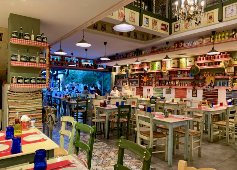 Pame Tsipouro Pame Kafeneio restaurant in Athens, Greece