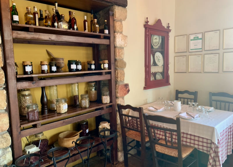 The Old Tavern of Psarras pantry